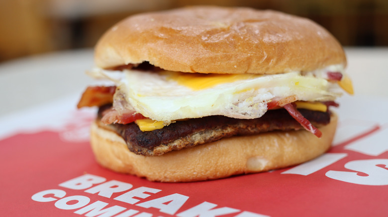 Wendy's Breakfast Baconator