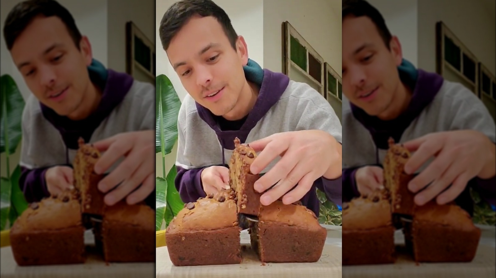 This Viral TikTok Reveals The Perfect Way To Cut Banana Bread