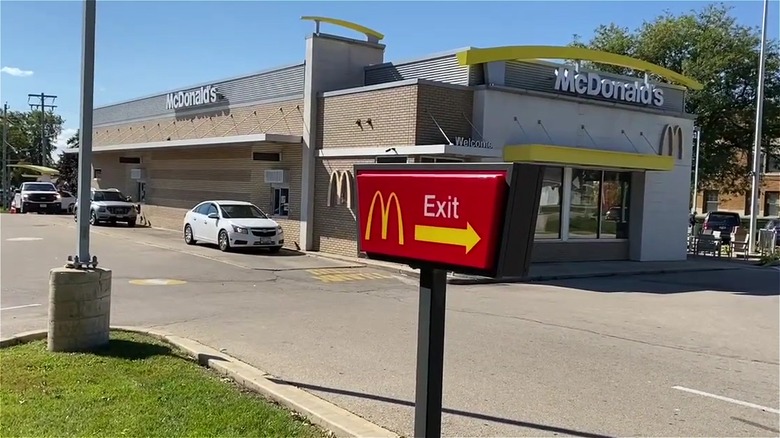 Wisconsin McDonald's drive-thru