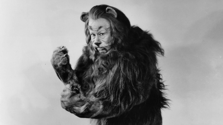 Bert Lahr as the Cowardly Lion