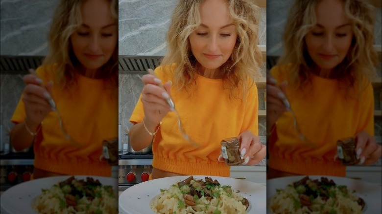 Giada De Laurentiis cooking