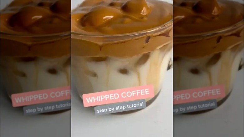 Whipped coffee tutorial 