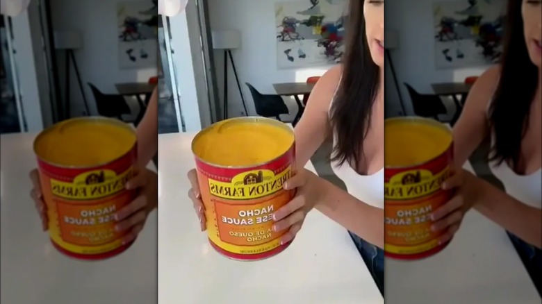 huge can of queso