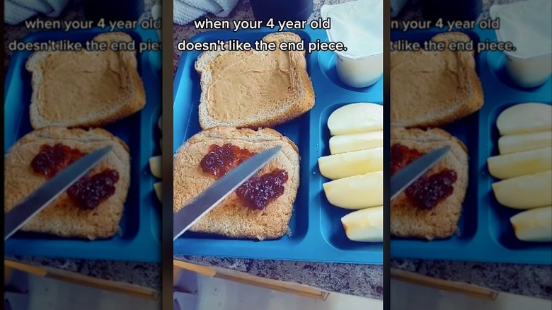 end bread slice tiktok hack