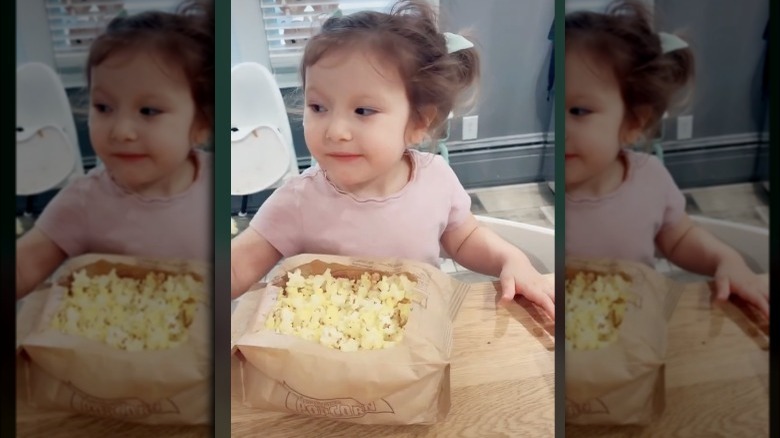 microwave popcorn bag tiktok hack