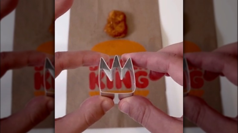 Burger King Crown-shaped nuggets