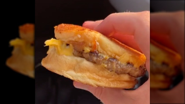 Five Guys cheeseburger grilled cheese hack