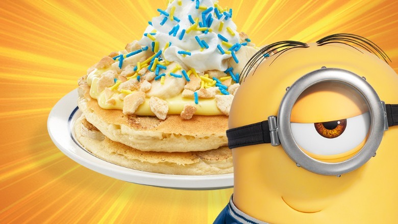 Pancakes from the Minion menu