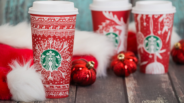 Starbucks Holiday cups