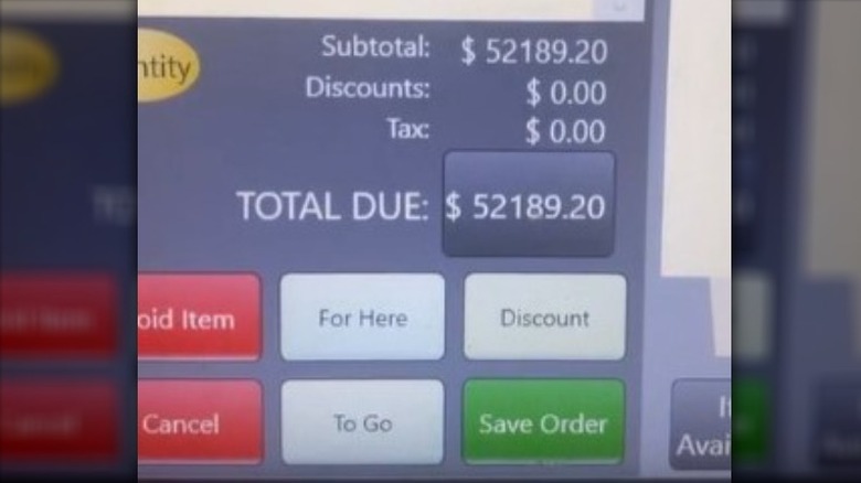 $50,000 Starbucks order