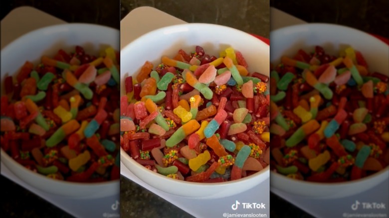 candy salad from TikTok