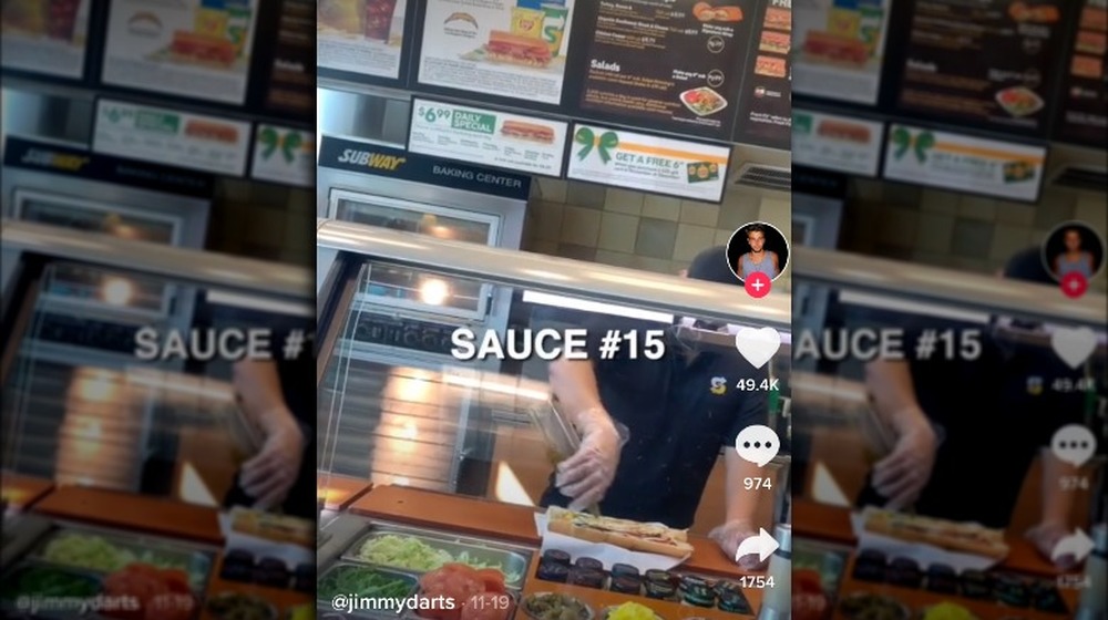 Subway sauce prank