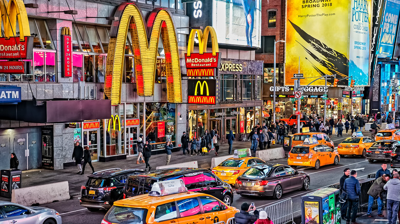 A McDonald's location in New York City