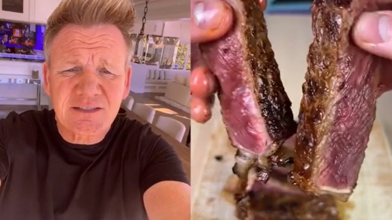 Gordon Ramsay reacts to steak TikTok