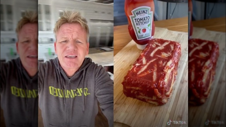 Gordon Ramsay criticizes recipe on TikTok