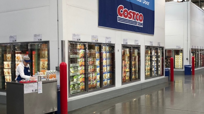 The Costco frozen food department