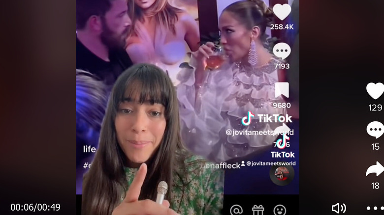 Tik Tok explains Bennifer video