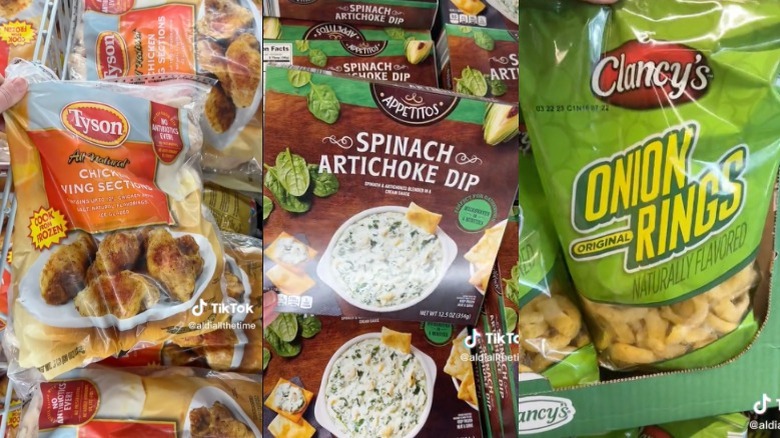 Super Bowl snacks from Aldi