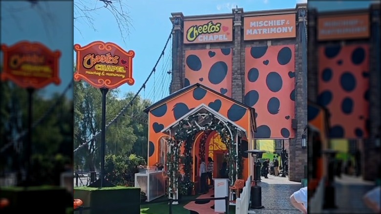 Cheetos wedding chapel 