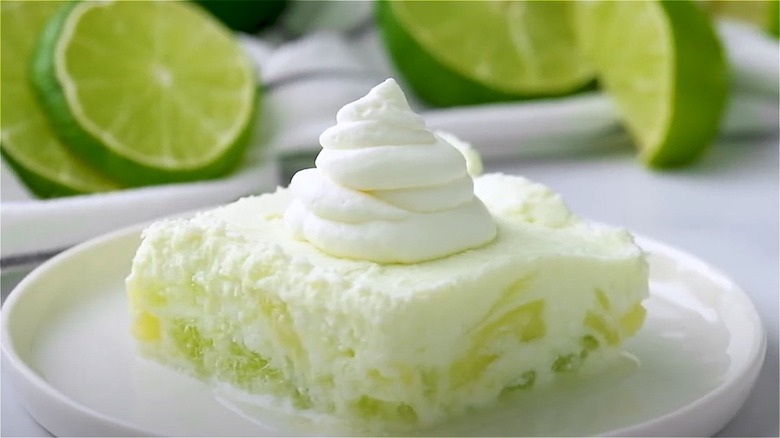 lime cottage cheese and jello salad