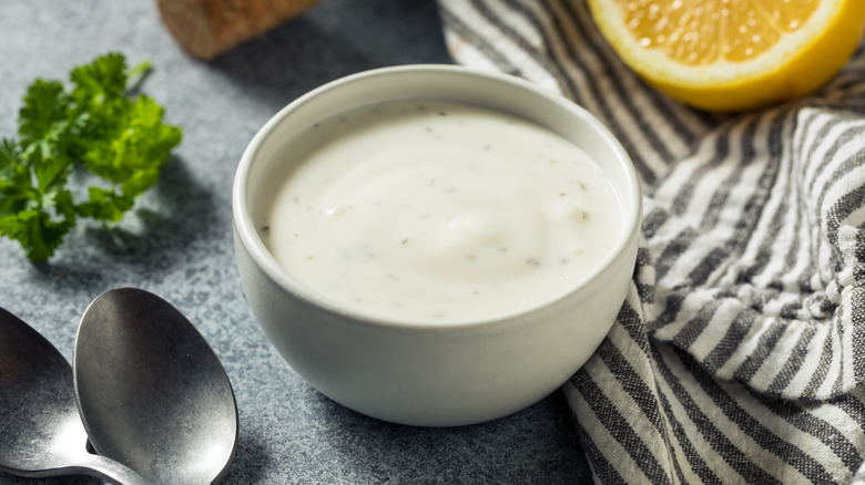 Homemade Ranch In a Bowl