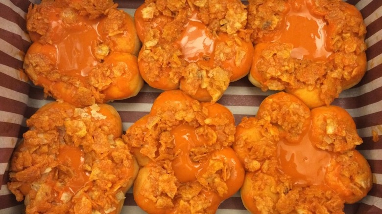 Tim Hortons Buffalo Crunch donuts