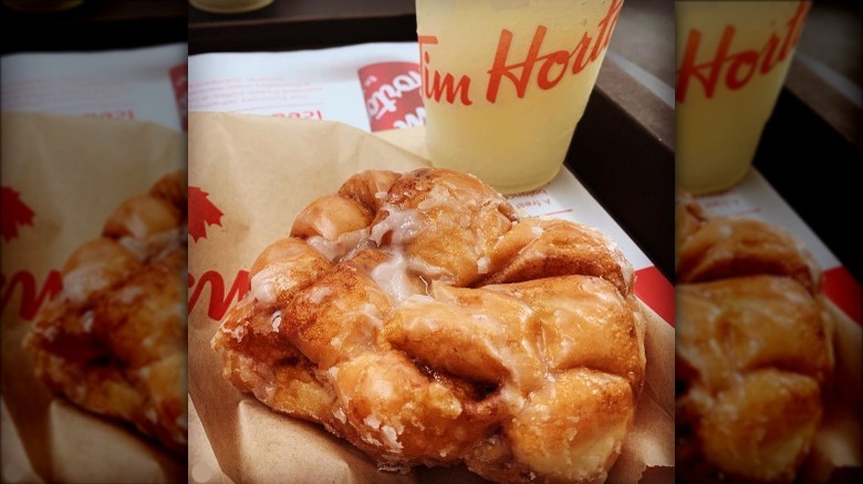 Tim Hortons apple fritter