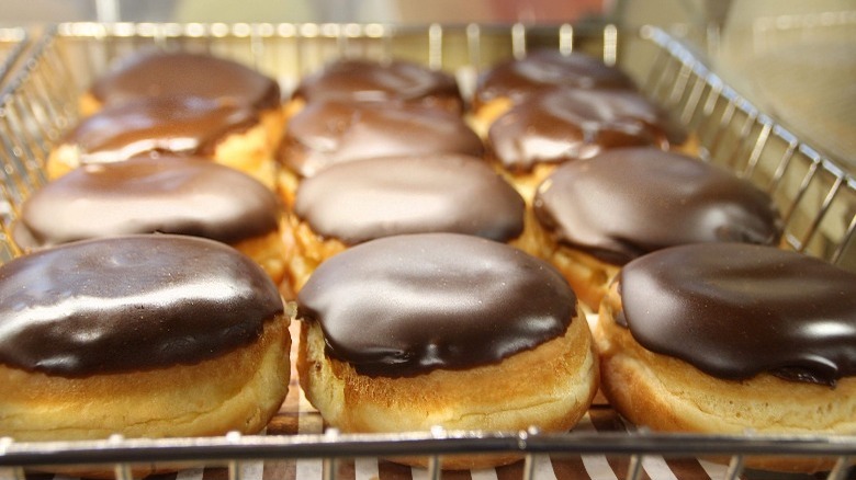 Tim Hortons Boston cream donut