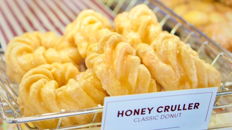 Tim Horton honey cruller donut