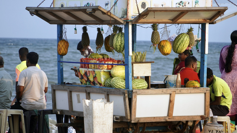 fruits at fruit stand