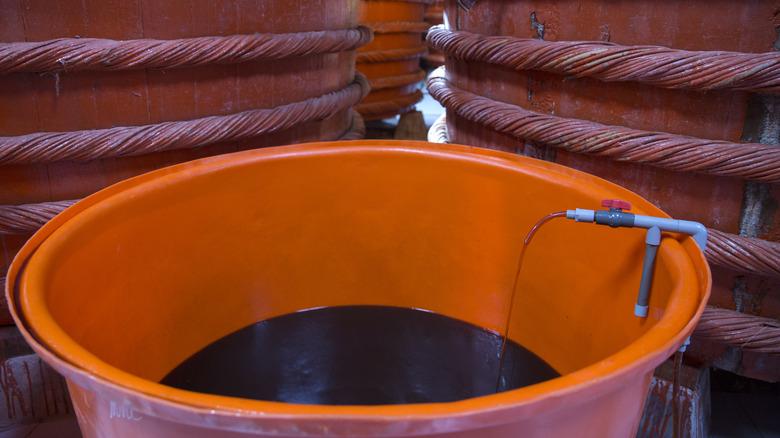 fish sauce in bucket