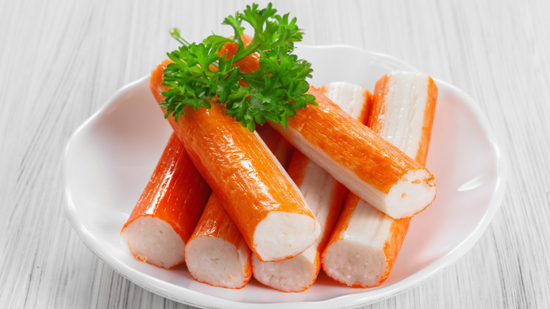 imitation crab sticks surimi