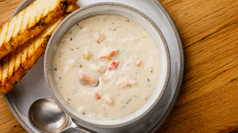 Clam chowder