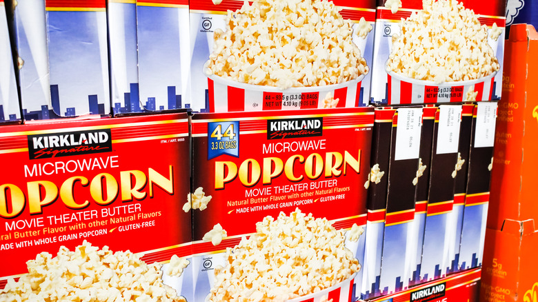 Costco brand microwave popcorn 