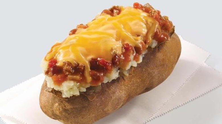 Wendy's baked potato