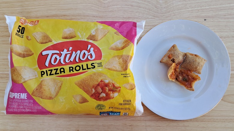 Totino's supreme pizza rolls