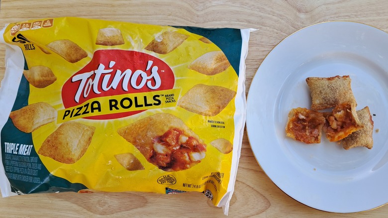 Totino's triple meat pizza rolls