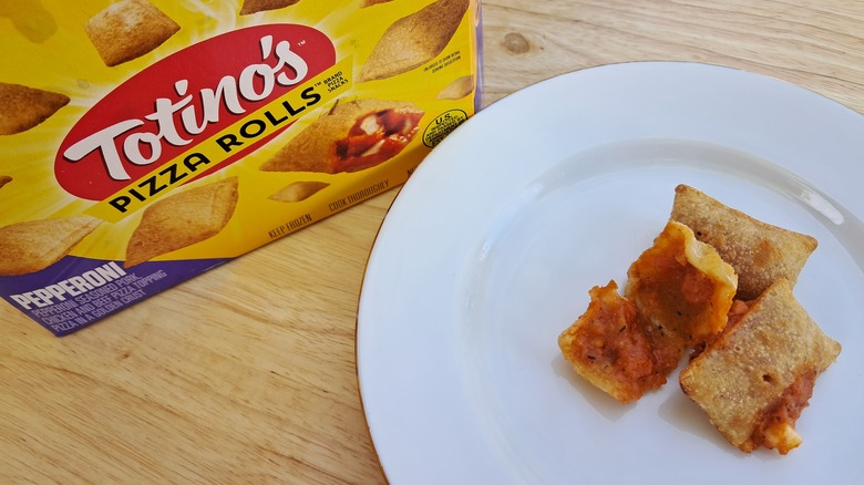 Totino's pepperoni pizza rolls