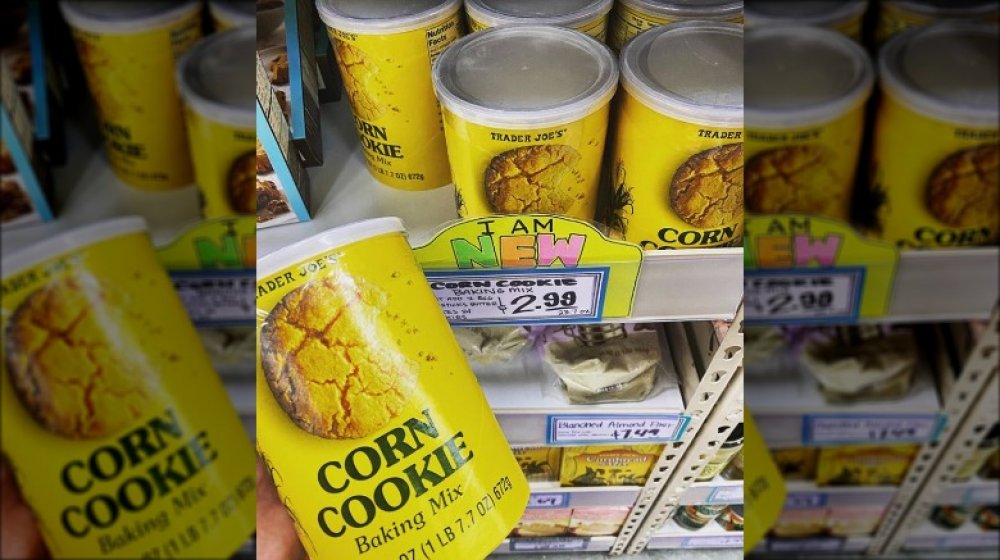 Trader Joe's corn cookie mix