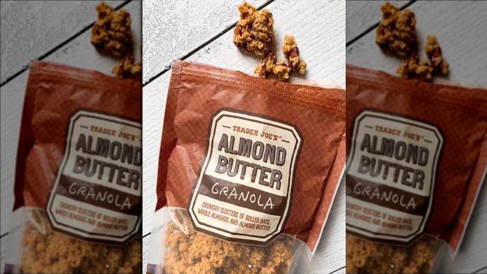 almond butter granola