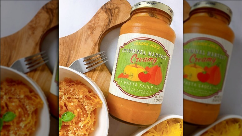 Trader Joe's Autumnal Harvest Creamy Pasta Sauce