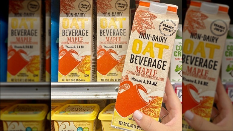 Trader Joe's Non-dairy Oat Maple Beverage