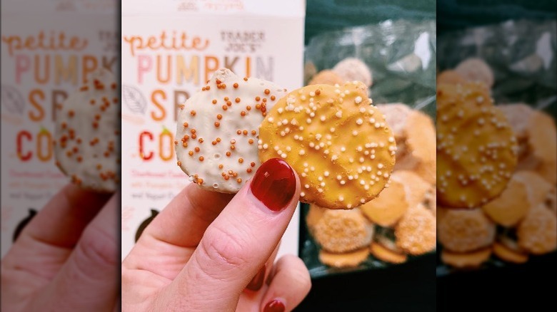 Trader Joe's Petite Pumpkin Spice Cookies