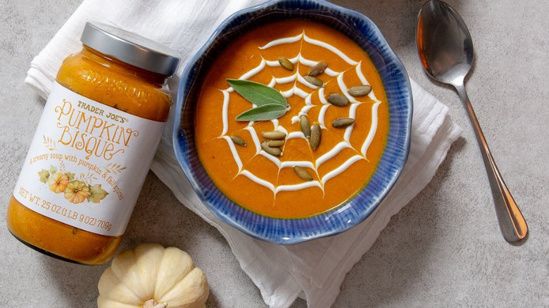 Trader Joe's Pumpkin Bisque soup