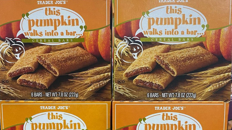 Trader Joe's pumpkin cereal bars