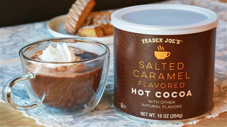 salted caramel hot cocoa