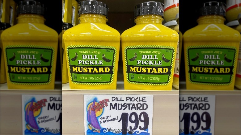 Dill Pickle Mustard at Trader Joe's