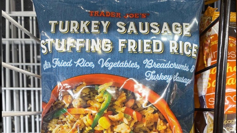 Trader Joe's Fans Are Excited For Its New Thanksgiving-Inspired Fried Rice
