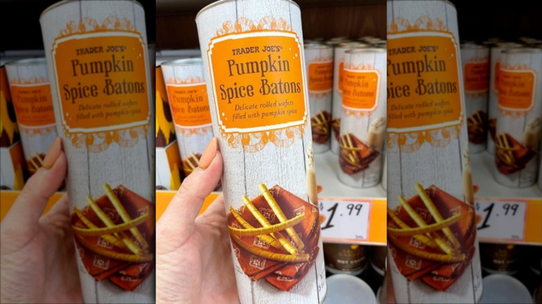 Trader Joe's pumpkin spice batons