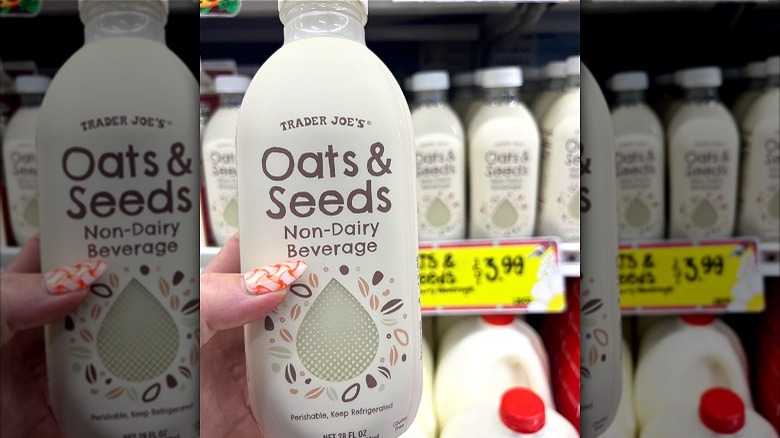 Trader Joe's Oats & Seeds non-dairy beverage 